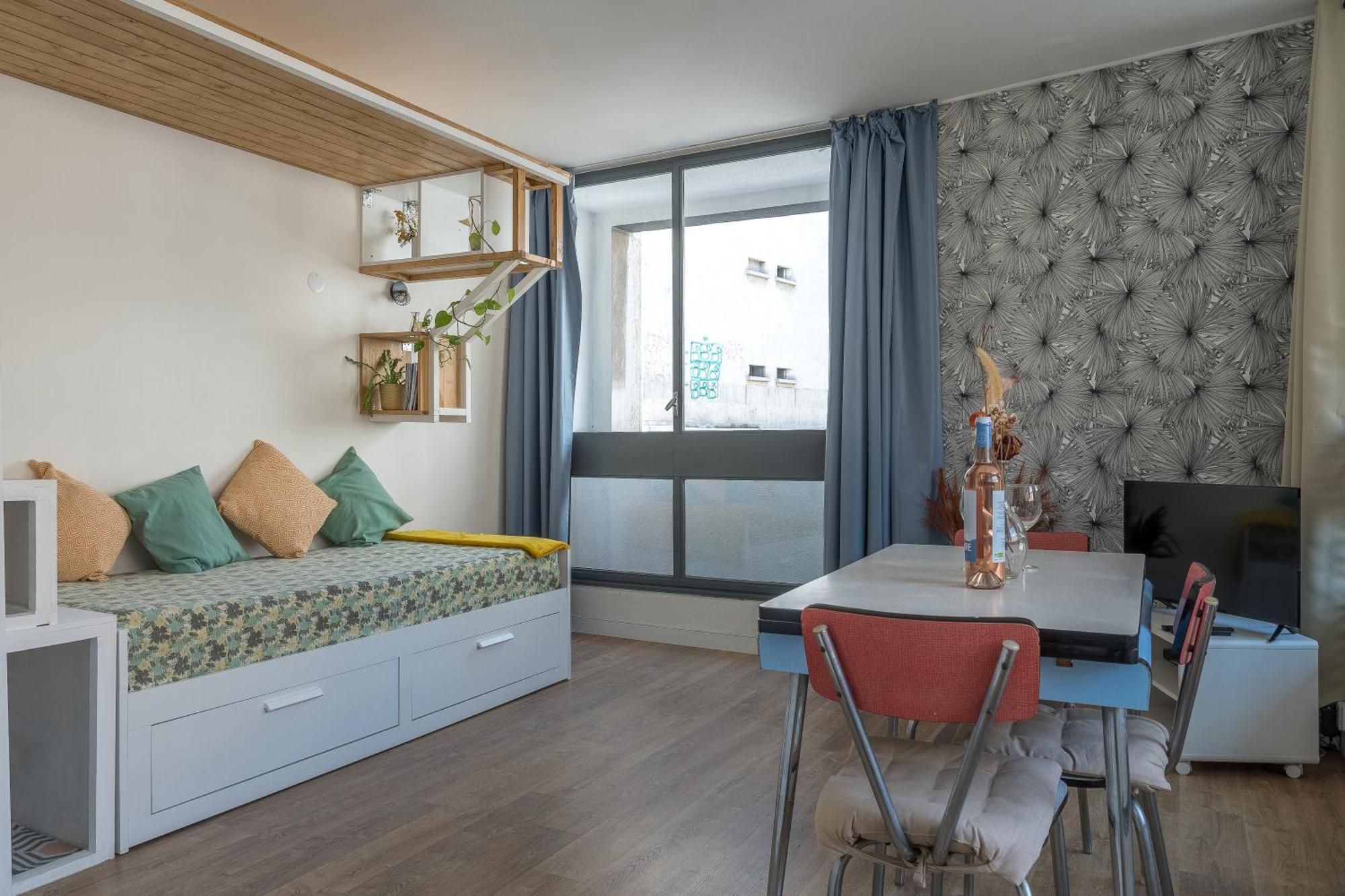 *Las Flores* Joli Studio Avec Balcon Marsella Exterior foto